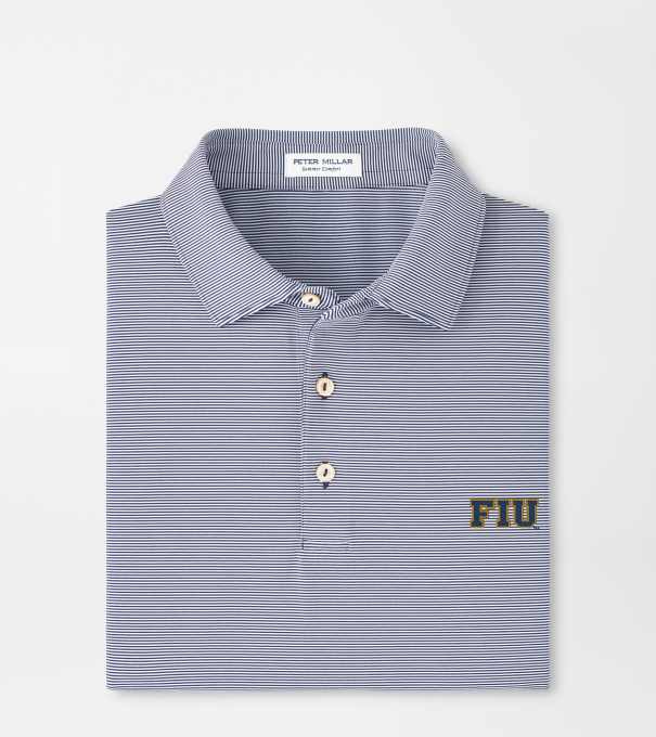 Florida International University Jubilee Performance Jersey Polo in Navy