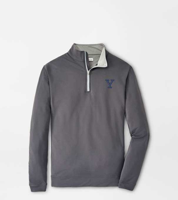 Yale Perth Performance Quarter-Zip in Iron