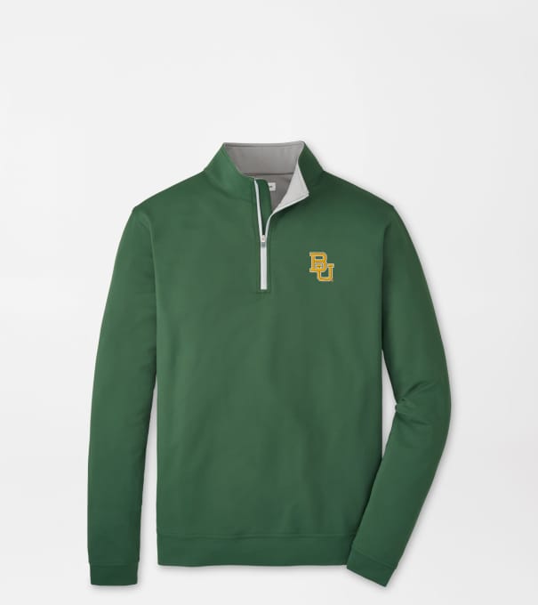 Baylor Perth Performance Quarter-Zip in Green1