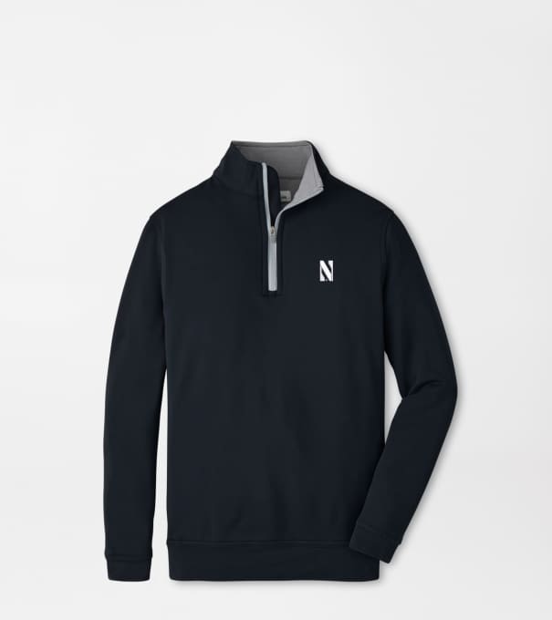 Northwestern Perth Youth Performance Quarter-Zip in Black