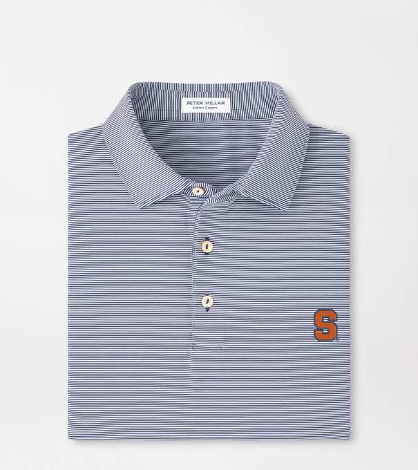 Syracuse Jubilee Performance Jersey Polo in Navy