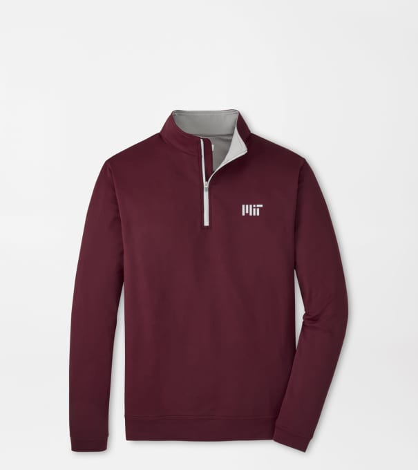 MIT Perth Performance Quarter-Zip in Maroon3
