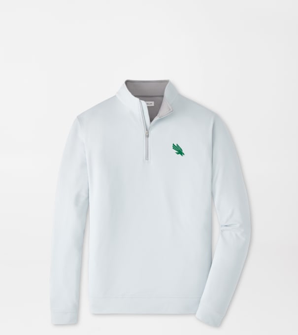 North Texas Perth Performance Quarter-Zip in British Grey