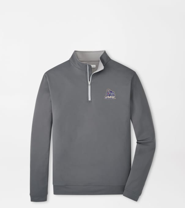 James Madison University Perth Performance Quarter-Zip in Iron