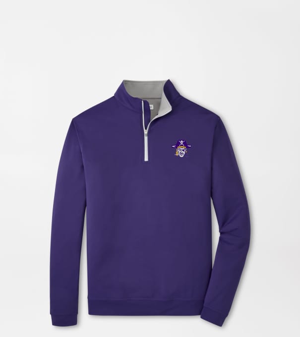East Carolina University Vault Perth Performance Quarter-Zip in Purple2