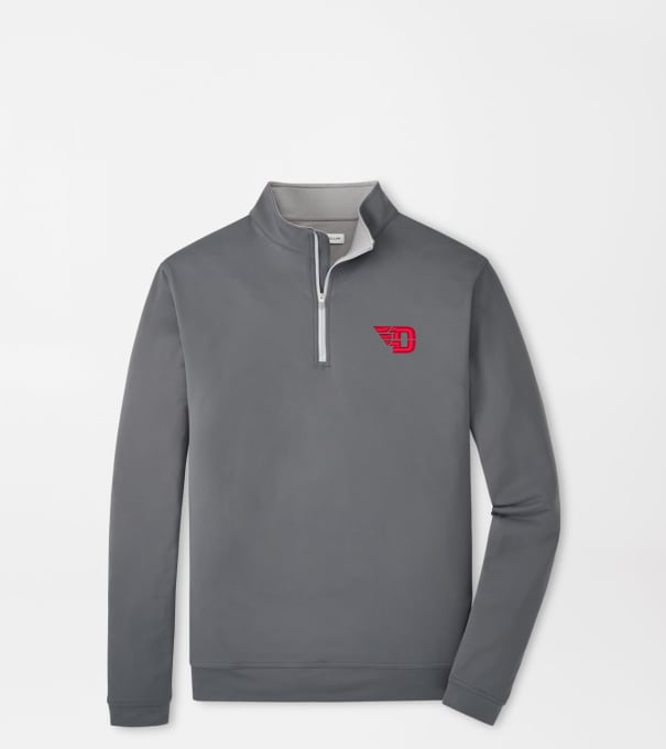 University of Dayton Perth Performance Quarter-Zip in Iron