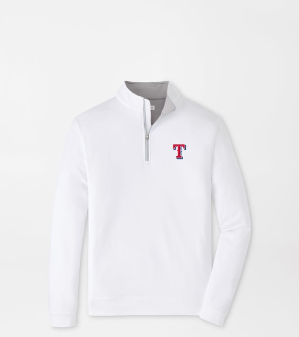 Texas Rangers Perth Performance Quarter-Zip in White