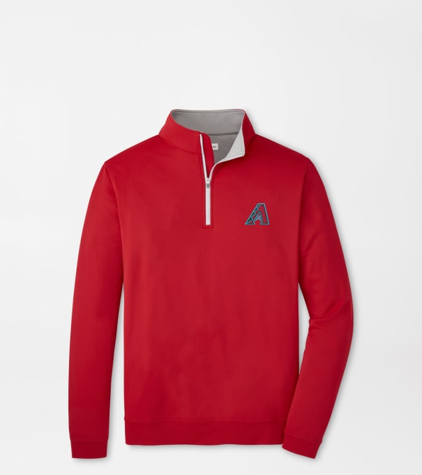 Arizona Diamondbacks Perth Performance Quarter-Zip in Crimson1