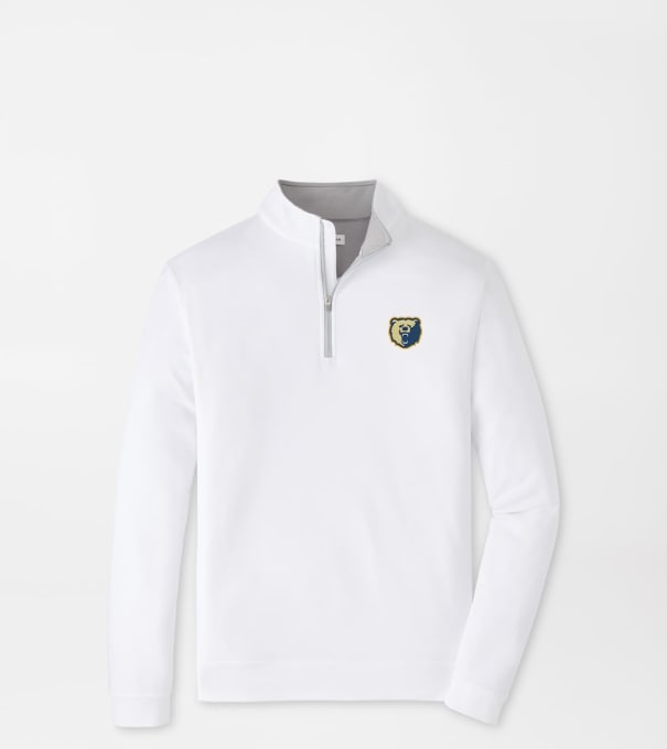 Morgan State Perth Performance Quarter-Zip in White