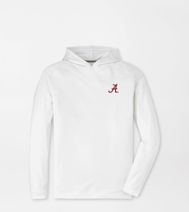 Alabama Pine Performance Hoodie in White