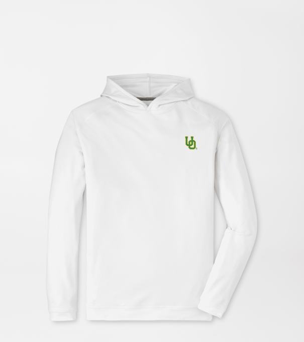 Oregon Vault Pine Performance Hoodie in White