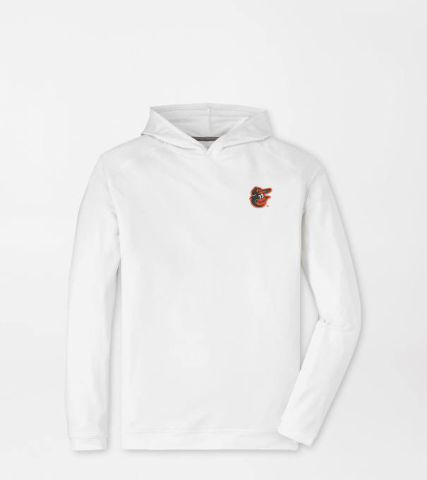 Baltimore Orioles Pine Performance Hoodie in White