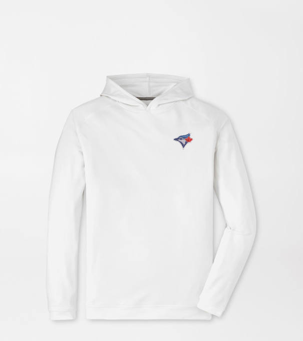 Toronto Blue Jays Pine Performance Hoodie in White
