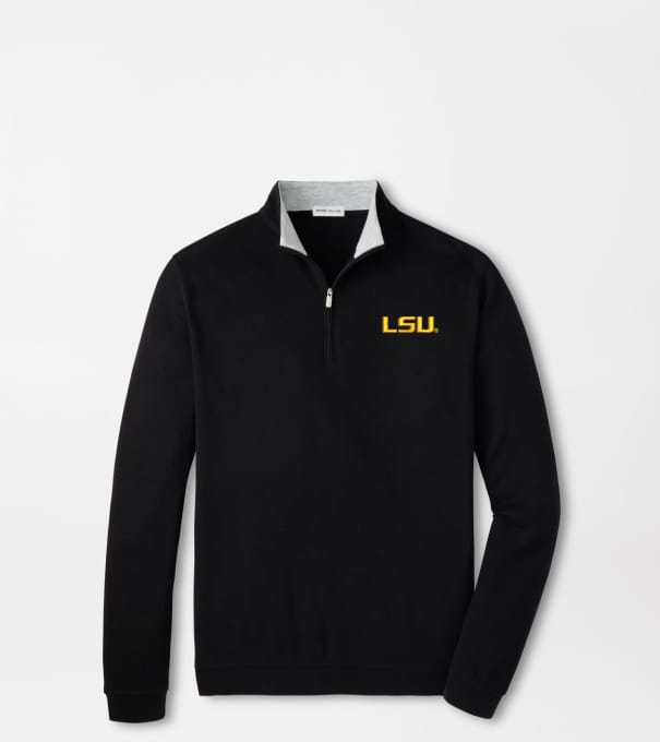 LSU Crown Comfort Pullover in Black