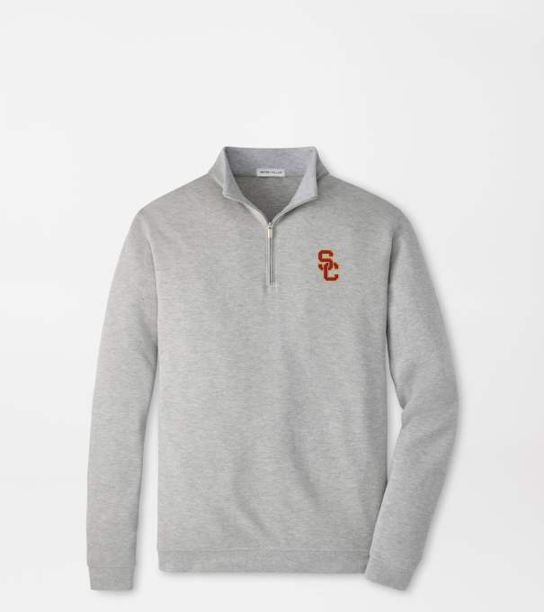 USC Crown Comfort Pullover in Light Grey