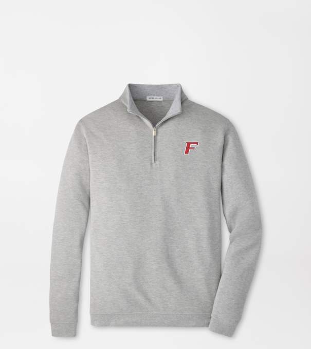 Fairfield Crown Comfort Quarter-Zip Pullover in Light Grey