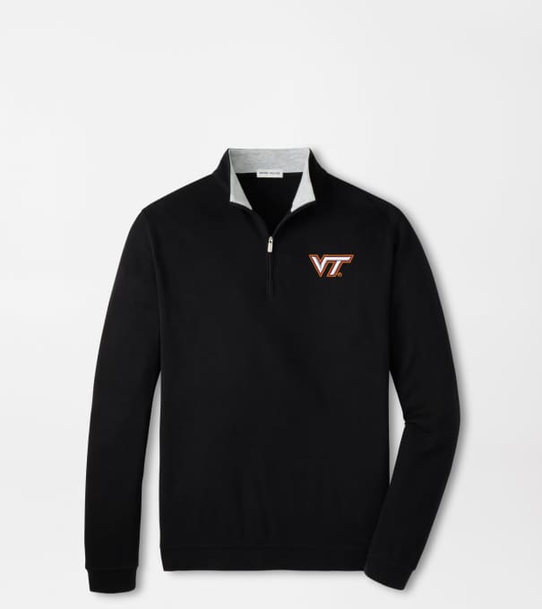 Virginia Tech Crown Comfort Pullover in Black