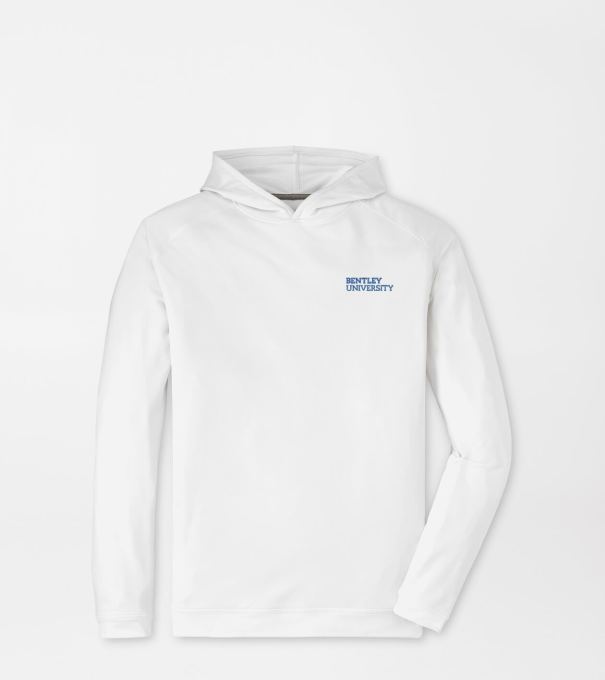 Bentley Pine Performance Hoodie in White