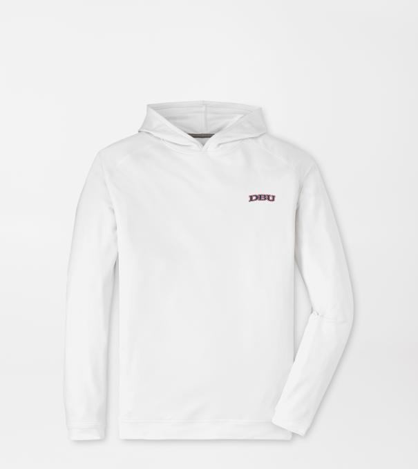 Dallas Baptist University Pine Performance Hoodie in White