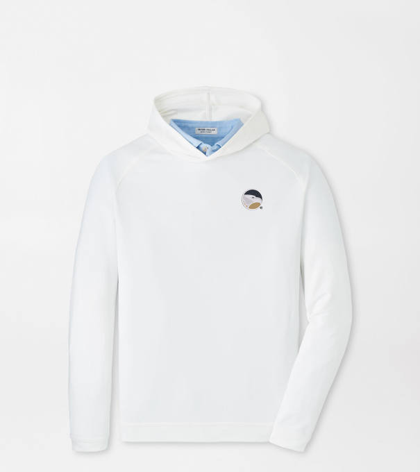 Georgia Southern Eagle Pine Performance Hoodie in White