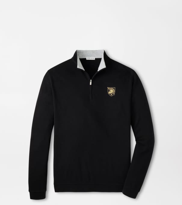 Army West Point Crown Comfort Quarter-Zip Pullover in Black