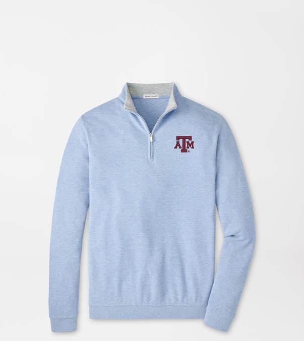 Texas A&M Crown Comfort Pullover in Cottage Blue