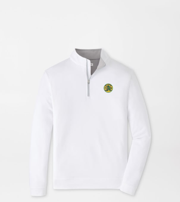 Cooperstown Athletics Perth Performance Quarter-Zip in White