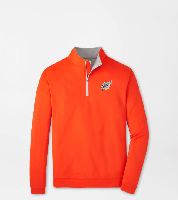 Cooperstown San Francisco Giants Perth Performance Quarter-Zip in Orange6