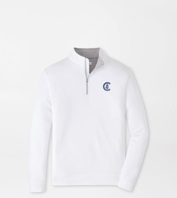 Cooperstown Chicago Cubs Perth Performance Quarter-Zip in White