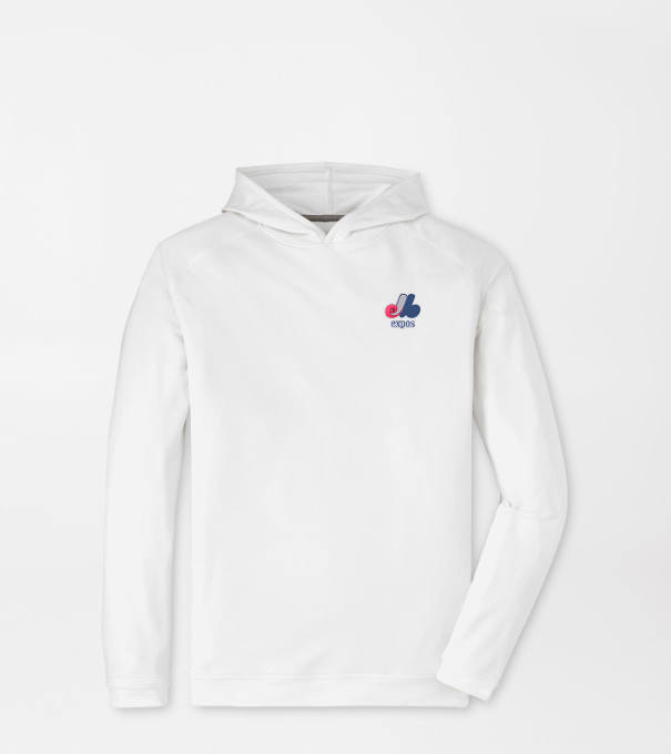Cooperstown Montreal Expos Pine Performance Hoodie in White