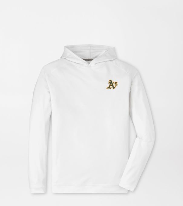 Athletics Pine Performance Hoodie in White