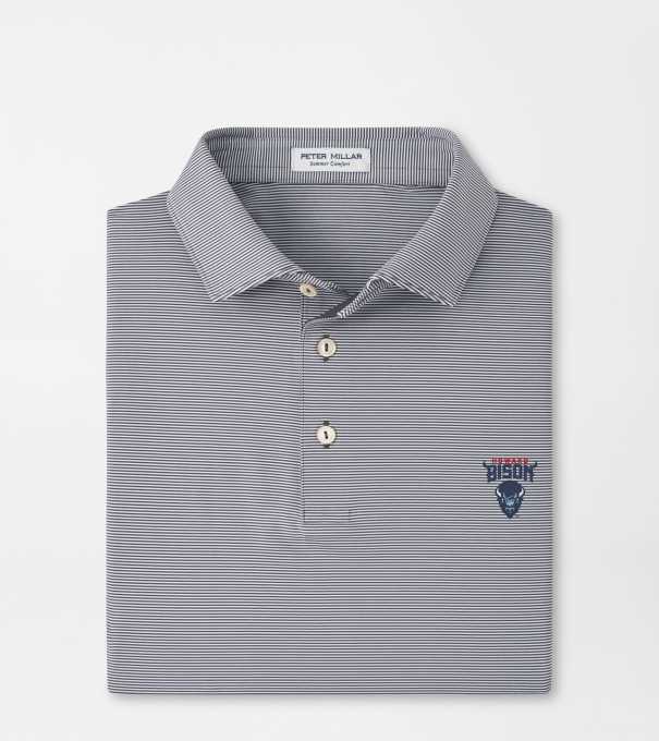 Howard University Jubilee Performance Jersey Polo in Iron