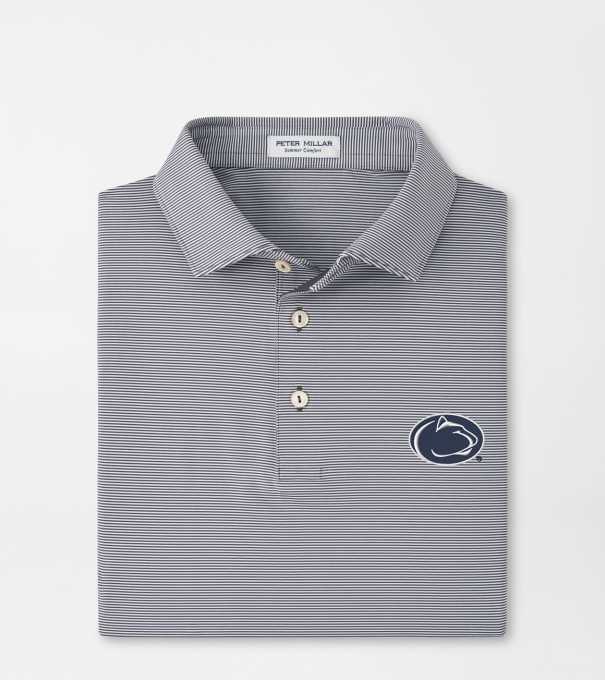Penn State Jubilee Performance Jersey Polo in Iron