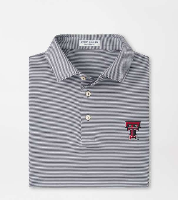 Texas Tech Jubilee Performance Jersey Polo in Iron