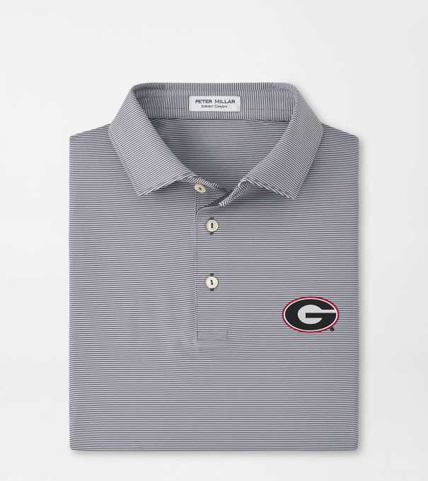 Georgia Jubilee Performance Jersey Polo in Iron