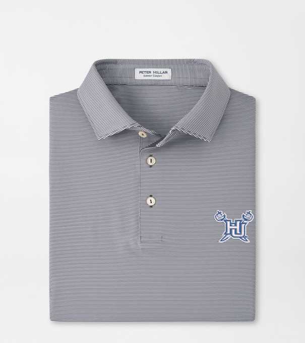 Hampton University Jubilee Performance Jersey Polo in Iron