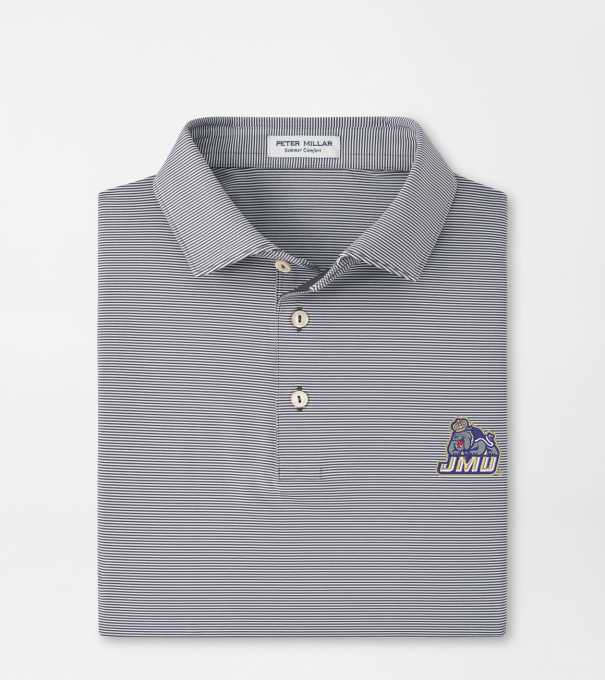 James Madison University Jubilee Performance Jersey Polo in Iron