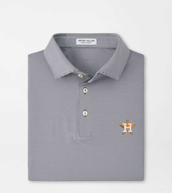 Houston Astros Jubilee Performance Jersey Polo in Iron