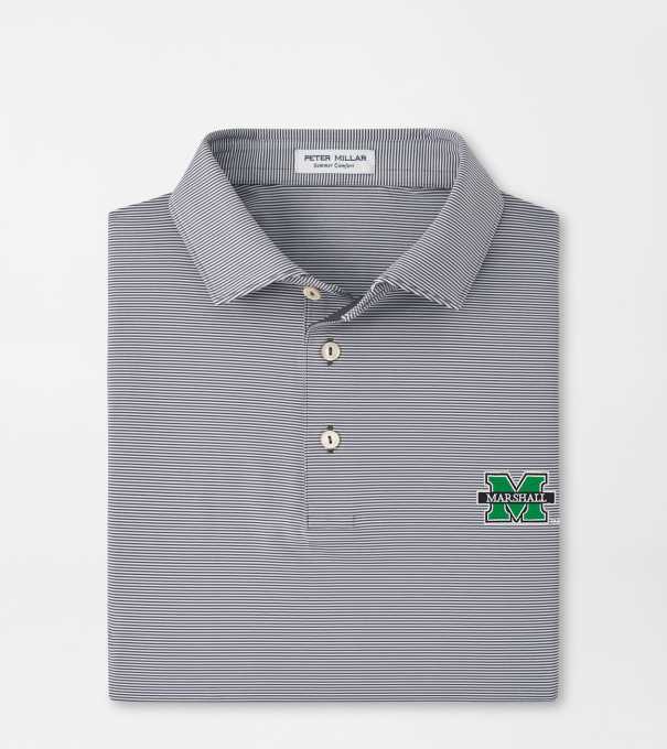 Marshall Jubilee Performance Jersey Polo in Iron