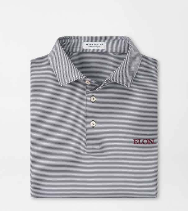 Elon Jubilee Performance Jersey Polo in Iron