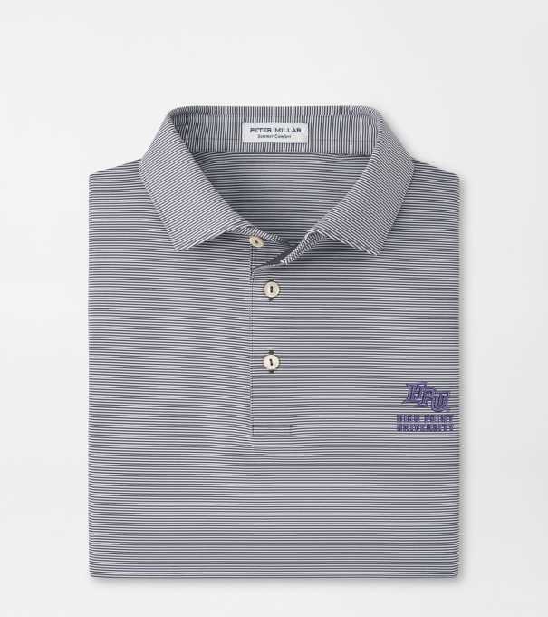 High Point University Jubilee Performance Jersey Polo in Iron