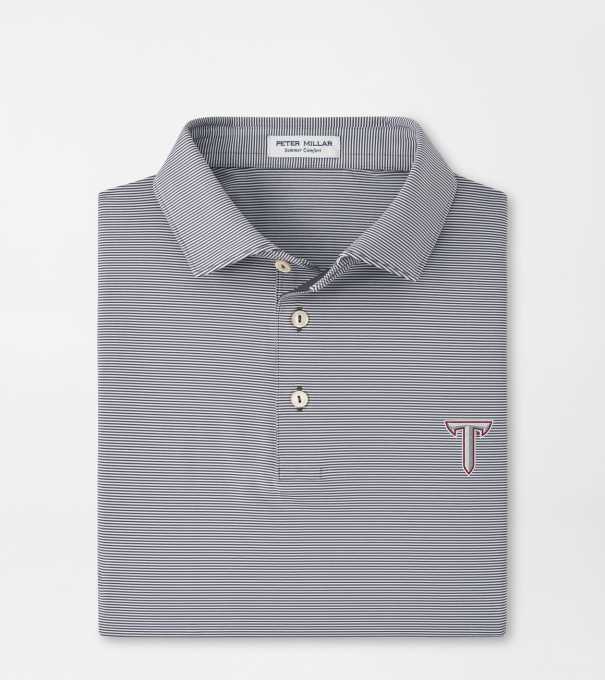 Troy Jubilee Performance Jersey Polo in Iron