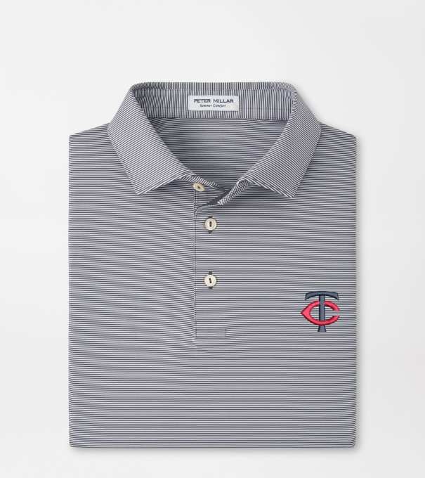 Minnesota Twins Jubilee Performance Jersey Polo in Iron