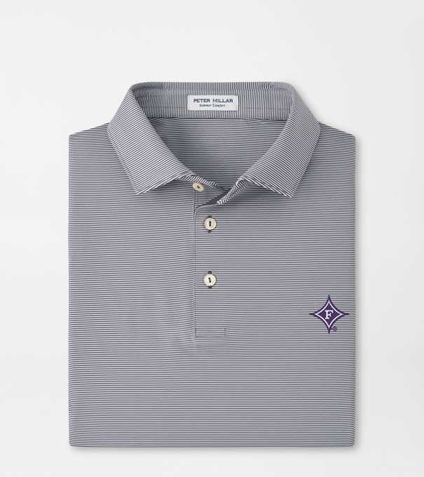 Furman Jubilee Performance Jersey Polo in Iron