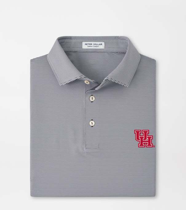 Houston Jubilee Performance Jersey Polo in Iron