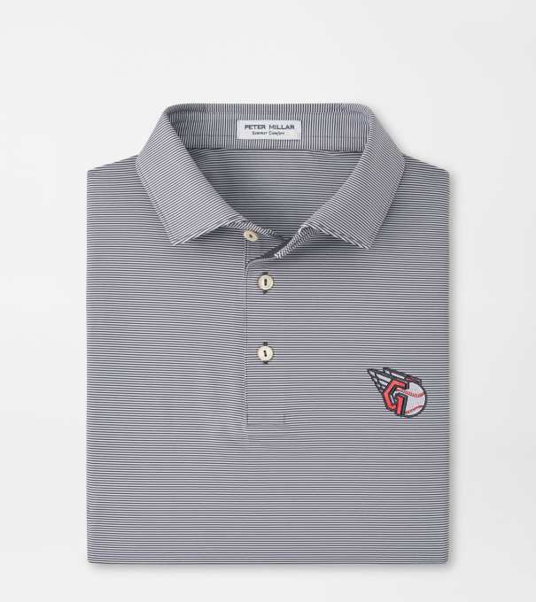 Cleveland Guardians Jubilee Performance Jersey Polo in Iron