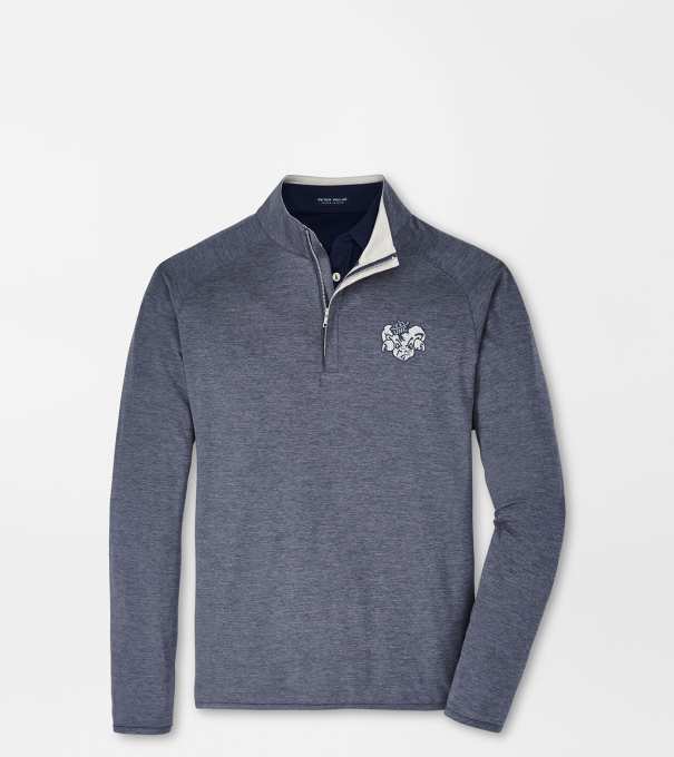 UNC Vault Stealth Performance Quarter-Zip in Steel