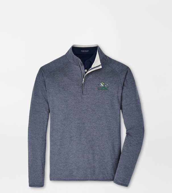 Notre Dame Fighting Irish Stealth Performance Quarter-Zip in Steel