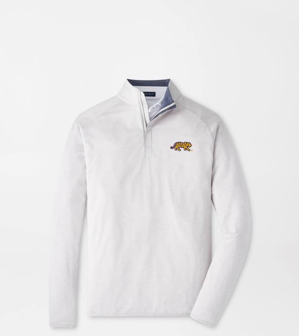 LSU Stealth Performance Quarter-Zip in British Grey