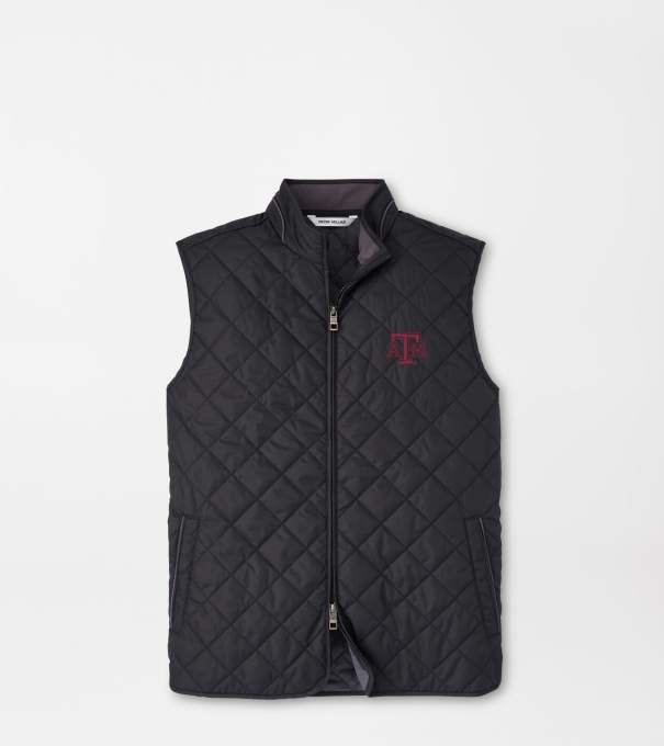 Texas A&M Essex Vest in Black